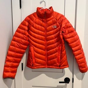 North Face Summit Series Down Jacket, Red, Size Medium